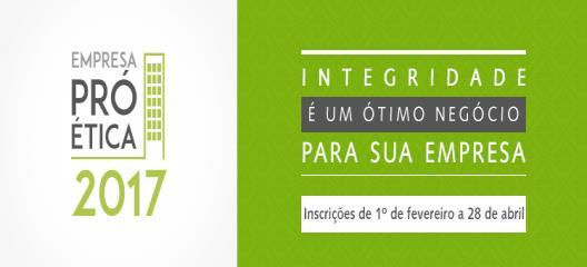 VII. Empresa Pró-Ética Empresa Pró-Ética é o reconhecimento público do Ministério da Transparência, Fiscalização e Controladoria Geral da União.