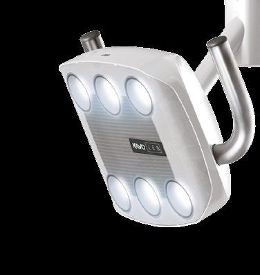 iluminação, a KaVo apresenta a nova linha de refletores a LED: