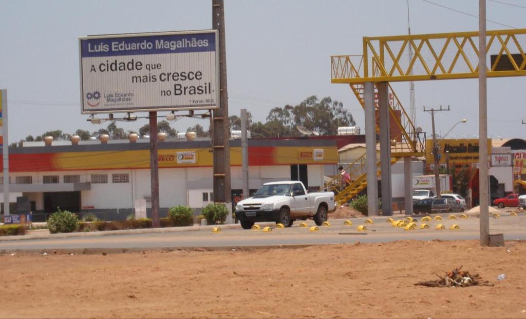 Entrada de Luís Eduardo Magalhães BA.