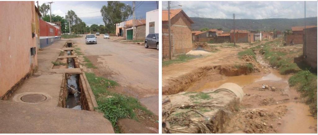 Falta de saneamento básico no bairro Cidade dos