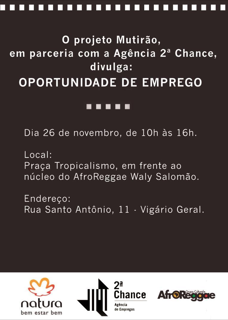 7. Comunicação e Mídia Em novembro, a ação de emprego mobilizou toda a população