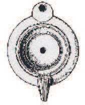 LUCERNAS DE DISCO TIPOLOGIA EQUIVALENCIA CRONOLOGIA Dressel 7 - S. II - III Dressel-Lamboglia 7 S. II d.c.