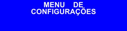 Para concluir e sair do modo de edição pressione o botão central novamente. É importante observar que a saída 1 é reservada para o sistema de controle de temperatura. 5.2.