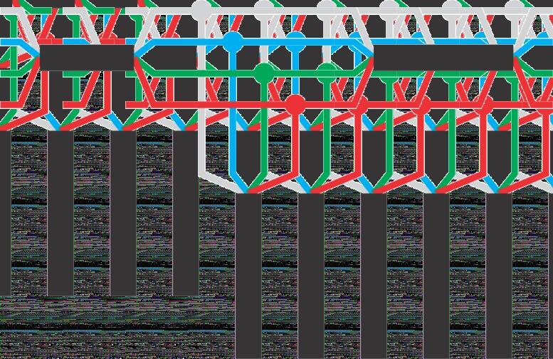 6.2 Ligação em Pararelo Exemplo de ligação em paralelo de refletores RGB.