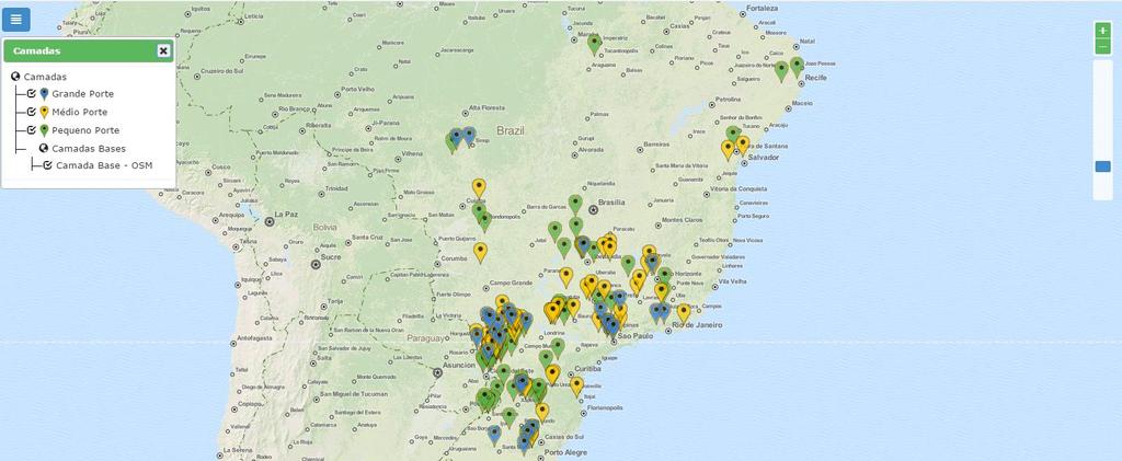 Novo cenário: CIBiogás Biogasmap; 139