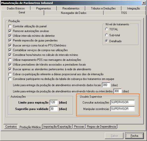 Vejamos as configurações necessárias para trabalhar com ocorrências entre setores: 1.