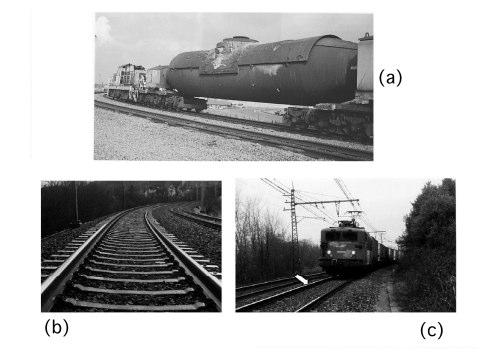 44 Figura 2.3. Exemplos de aplicações de aços com microestrutura constituída de bainita livre de carbonetos. (a) Torpedo transportador de 300 toneladas.