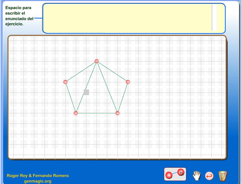 66 Figura 4. Número de diagonais de um polígono Como segunda proposta ao ensino médio temos também uma dedução: a intenção é mostrar a fórmula da soma dos ângulos internos de um polígono convexo.