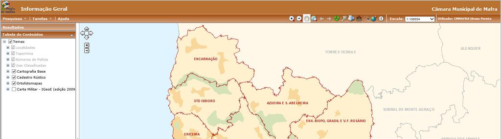 GeoMafra SIG Municipal Nova versão do site GeoMafra Toda a informação municipal... à distância de um clique!