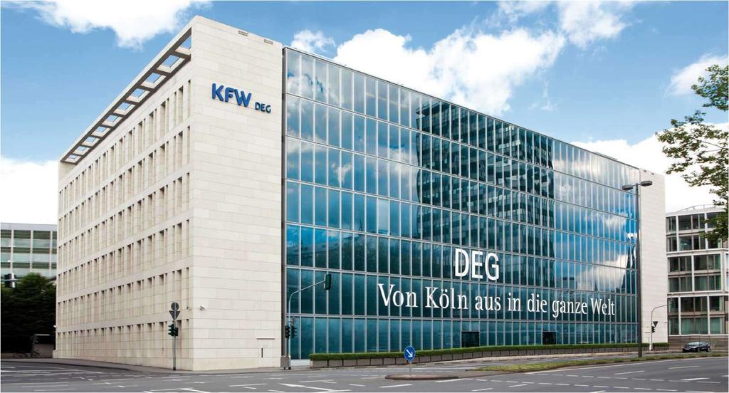 DEG Deutsche Investitions- und Entwicklungsgesellschaft mbh DEG está há mais de 50 anos fomentando a