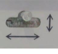 A: Botão de carregamento elétrico do motor I: Sede para descarregar as molas (emergência ou manutenção) B: Botão de abertura L: Indicador de estado das molas C: Botão de fechamento D: Chave de