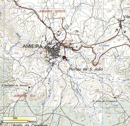 45 415 Forno da Fonte da Cal Freguesia Amieira do Tejo Topónimo Rua da Fonte da Cal Coordenadas M 602084 E P 4373796 N A 210 m CMP 323 A partir de Nisa, seguir a EN 364