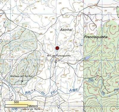 64 679 Fragmento de Coluna da Francisquinha Freguesia Espírito Santo Topónimo Francisquinha Coordenadas M 621909 E P 4377040 A 265 m CMP 324 Partindo de Nisa, seguir a EN 359 em direcção a Montalvão.