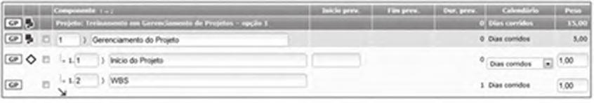 4 Planejar qualidade [P4] Passo 1 O responsável insere metas de qualidade: a partir da página Detalhes do projeto, clica em Qualidade > Metas, preenche