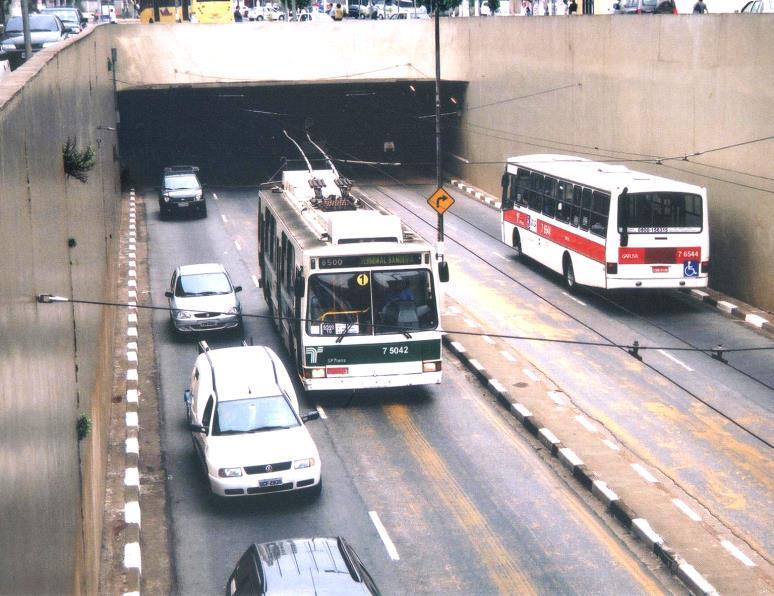 A manutenção da rede elétrica dos trólebus irá ser facilitada, diminuindo as dificuldades de tráfego dos ônibus e trólebus na canaleta.