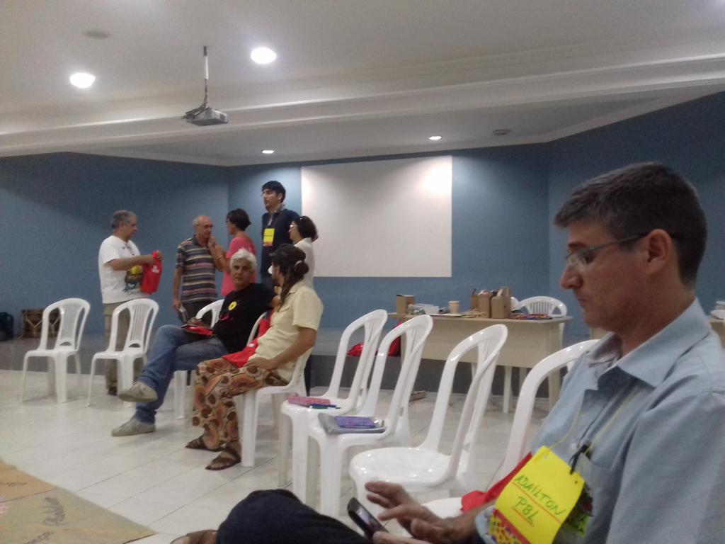 O encontro aconteceu na sede do Projeto Casa Melotto, em Olinda (PE).