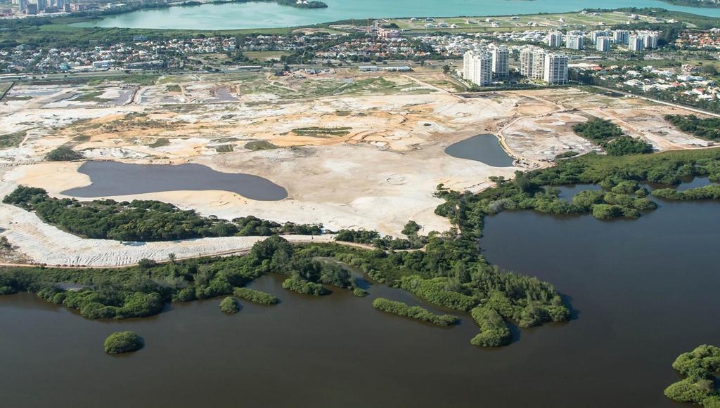 Golfe MAR/2014 1 milhão de m², na Barra da Tijuca Recuperação ambiental de trecho descaracterizado na Área de