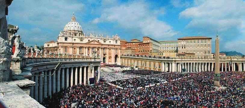 4.810$ 14 DIAS Vaticano Itália & Terra Santa Tiberíades e Jerusalém Visitando: Roma 5N Assis Tel Aviv 1N Tiberíades 3N Caná Nazaré Monte Tabor Mar da Galiléia Rio Jordão Qumran Mar Morto Jerusalém 4N