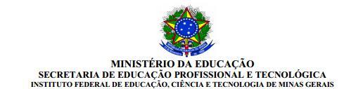 EDITAL EXAME DE PROFICIÊNCIA EM LÍNGUA ESTRANGEIRA O Instituto Federal de Educação, Ciência e Tecnologia de Minas Gerais, campus Ouro Branco, por meio da Representação da Área de Linguagens, Códigos