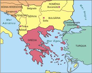 O CONFLITO ENTRE ÁUSTRIA E SÉRVIA: O ESTOPIM DA GUERRA Em 1906, a Áustria anexou os territórios da Bósnia e Herzegovina, impedindo o crescimento da Sérvia e a possibilidade de formação da Grande