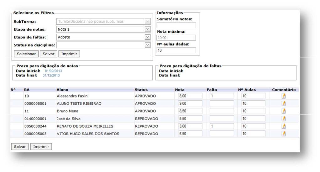 Aluno Tirou 0 (zero) na prova pois estava colando.