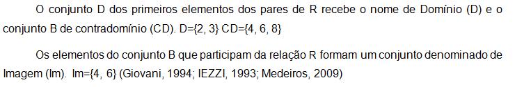 corresponder um único elemento y do conjunto B.