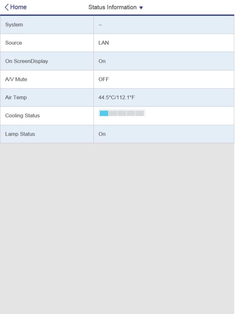 Tela Memória 1 Substitui as configurações atuais com