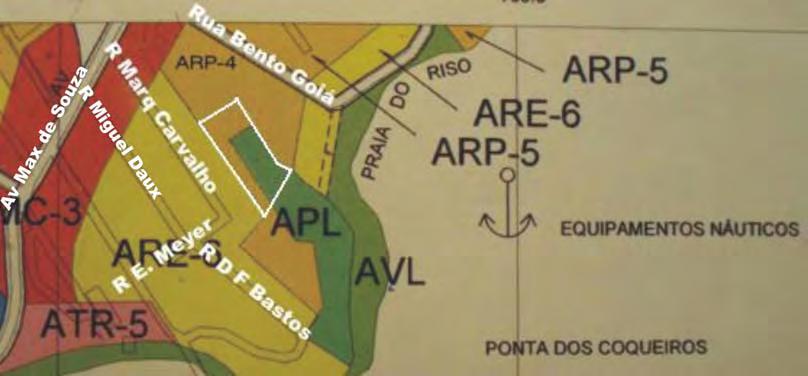 3. A Rua Emílio Meyer está em zona Residencial Unifamiliar Este prolongamento da Rua Emílio Meyer, bem como toda a rua e todo o resto da quadra, estão contidos em uma zona ARE-6, isto é, em Zona