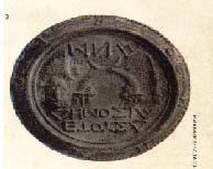 Peso Grego Peso de pedra polida em formato de pássaro Seus valores eram múltiplos de uma unidade comum, que representava a massa de um grão de trigo.