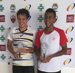 Nesta mesma etapa, Mariane Lima foi vice-campeã de duplas, na categoria 16 anos feminino, ao lado