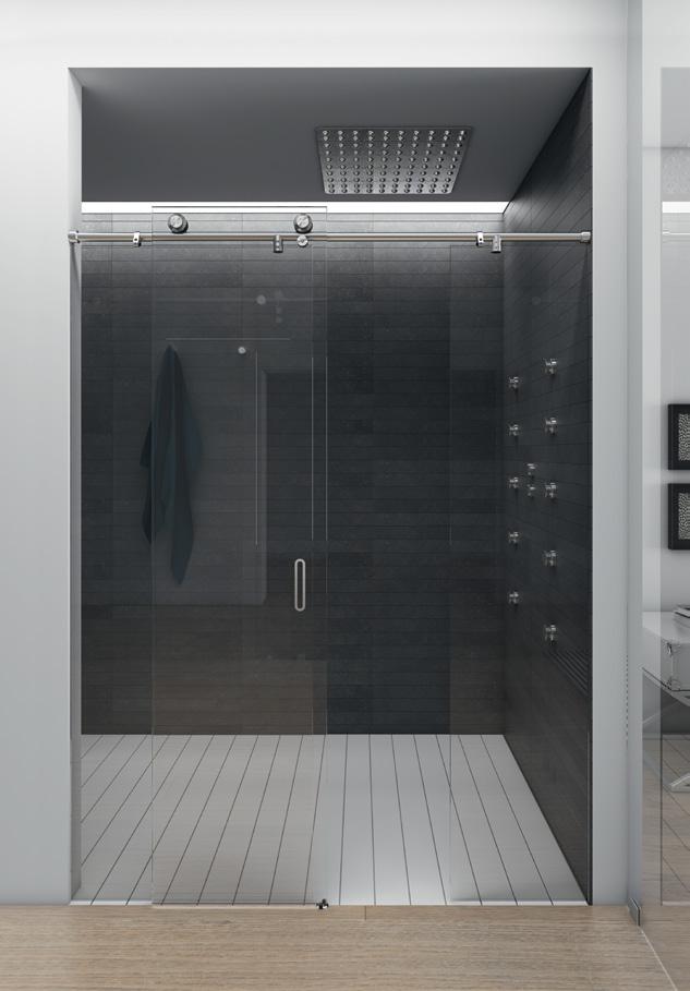 Sistema modular para cabines ø25 / Modular shower