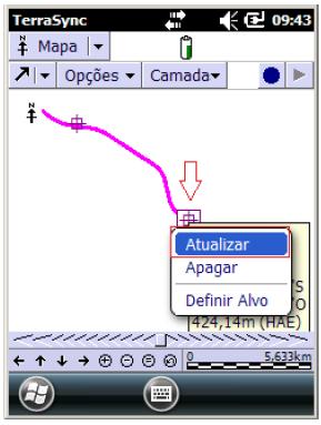 METODOLOGIA DO NOVO SISTEMA Os pontos coletados e o trajeto percorrido podem ser (usar visualizados mais