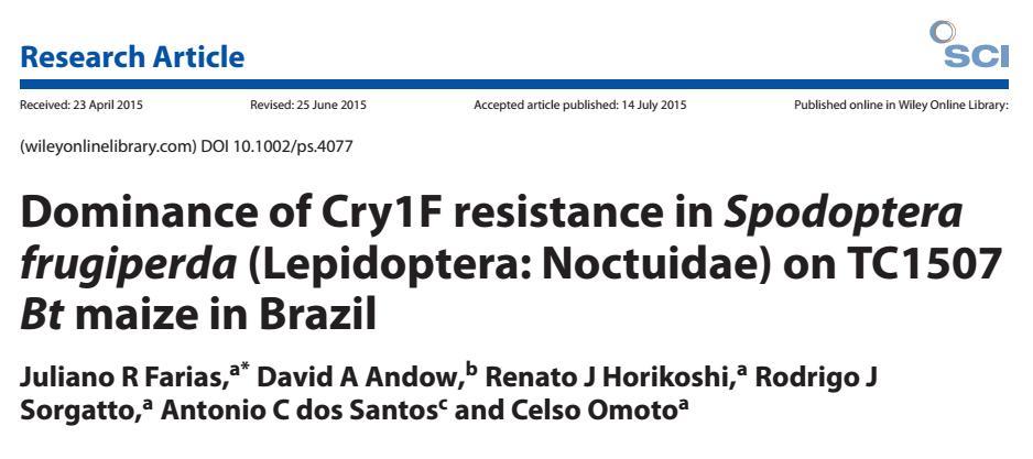 Resistente Low Alta dose ou or Baixa high Dose dose? SS RS RR ou Resistente?