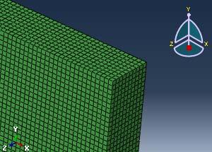 O material escolhido foi o alumínio (E = 70,8 GPa, ν = 0,35, ρ = 2700 kg/m³). O modelo apresenta uma condição de fronteira de absorção similar a proposta por Drozdz et al. (2006) e Drozdz et al.