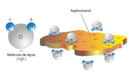 AFINIDADE ÁGUA-ARGILOMINERAL