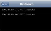 3. Selecione o dispositivo desejado para conectar- se automaticamente e selecione o canal desejado para apresentação das imagens na tela.