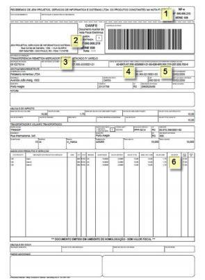 Atenção! A inclusão de Nota Fiscal eletrônica é realizada apenas para notas fiscais de PEÇAS.