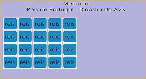 Fig. 5: Tela inicial do jogo de Memória. Fig.