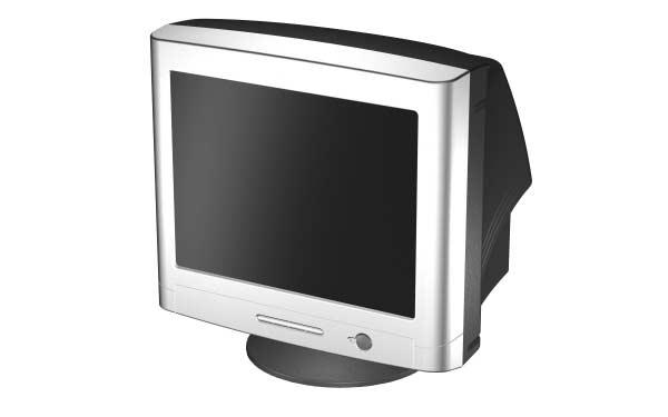 1 Recursos do Produto Esse monitor em cores é controlado digitalmente pelo computador por microprocessador.