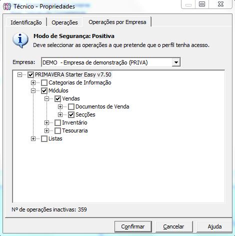 Dados da empresa não são carregados aquando a reposição da cópia de segurança.