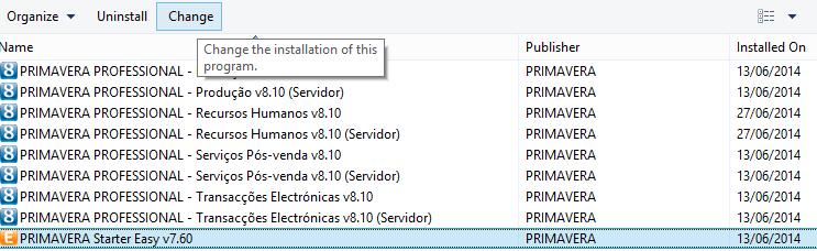 Ao abrir o programa surge o erro: runtime error 214702470. Como resolver? Neste caso, deve ser feita uma reparação da instalação.