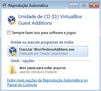 arquivos, referenciado na unidade de CD-ROM.