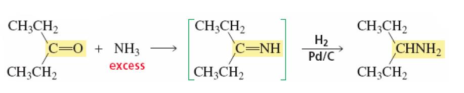 6.5 Aminação redutiva de cetonas e