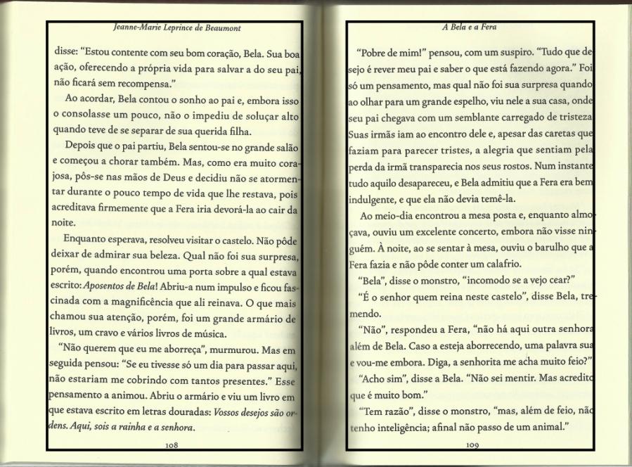 Aqui também se encontra a aplicação de um grid retangular simétrico com suas margens calculadas com base na proporção do formato do livro.