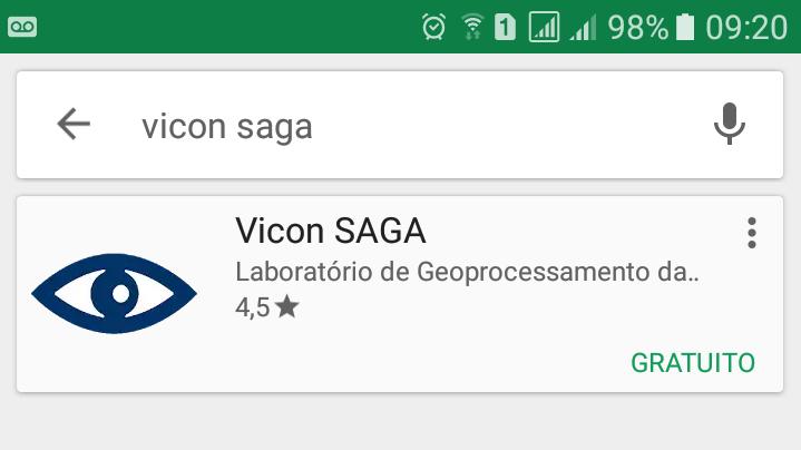 Instalação do App Vicon SAGA Mobile AVISO DE COMPATIBILIDADE: O app Vicon Mobile está disponível para a plataforma Android versão 4.4 ou superior 1.