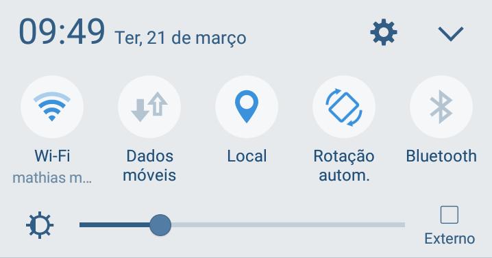 Habilitação do receptor GPS no dispositivo 4. A tela inicial do aplicativo Vicon Mobile é a tela de login. Entre com seu e-mail e senha de cadastro em um dos projetos que você esteja associado.