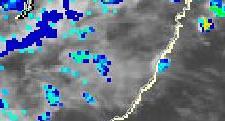 SNEB SNGW SJVX Figura 5 - Imagem satélite das 21h00min (UTC). As condições meteorológicas adversas encontradas influenciaram nas decisões tomadas.