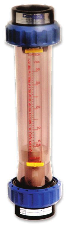 ROTÂMETRO SÉRIE RC440 PARA LÍQUIDOS, AR E GASES - SÉRIE RC440 Características Diâmetro das conexões de /4 a. Pressão até 0 kgf/cm². Medição de líquidos transparentes e gases.