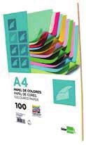 Formato Din A4. Papel de cor 80 g/m 2 Embalagem de 100 folhas.