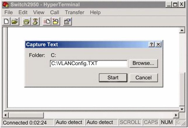 Pode ser feito o backup dos valores da configuração do switch em um servidor TFTP com o comando copy running-config tftp.